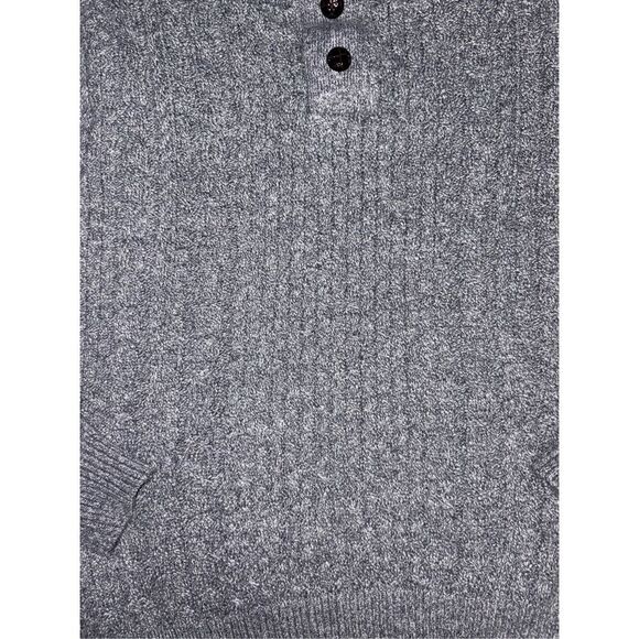 Buffalo David Bitton Mockneck Henley Sweater - Picture 2 of 5